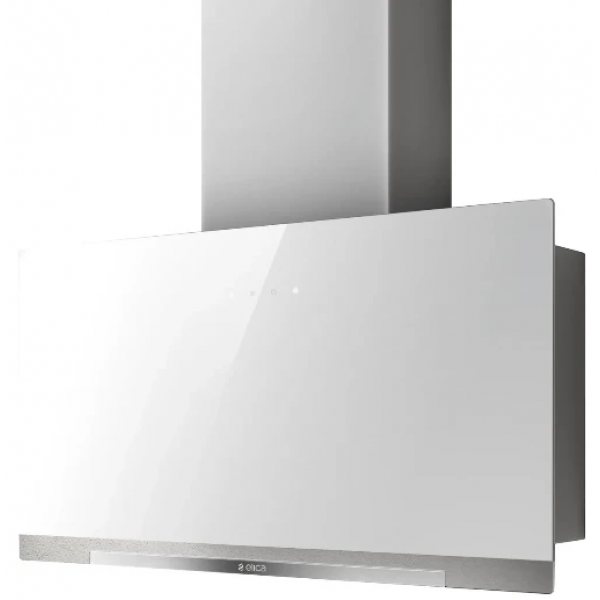 Elica Aplomb 60厘米 900m³/h 煙囪式抽油煙機 (白色) - Multi-d Capture，電容觸控